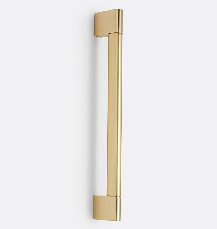 OPEN BOX: Meadows Appliance Pull, 12" - Aged Brass