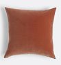 OPEN BOX Italian Velvet Pillow Cover, Blush Velvet  - 24" x 24"