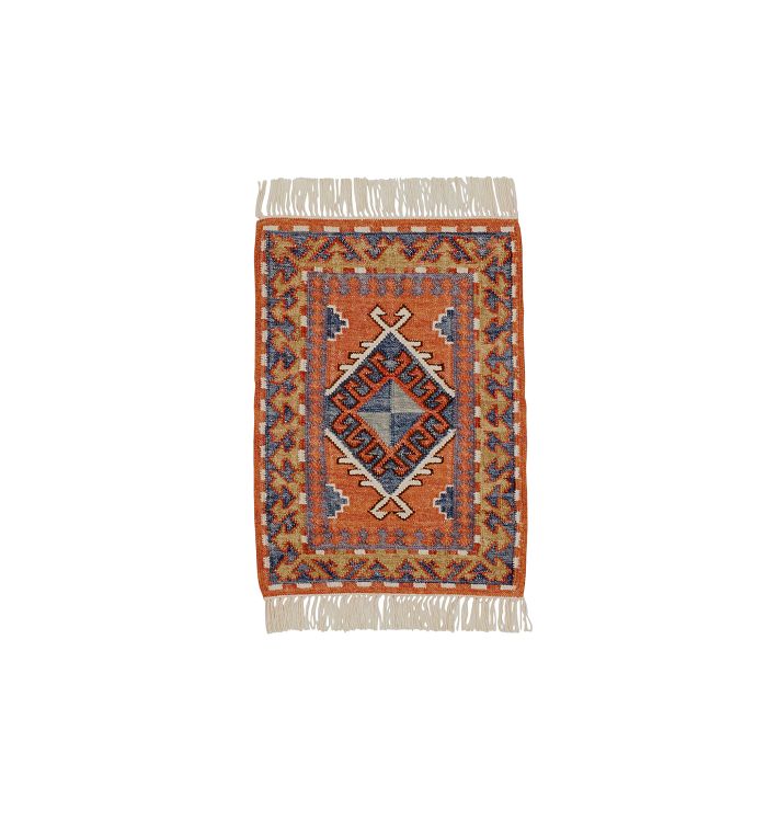 OPEN BOX: Buckman Flatweave Rug, Coral - 2' x 3'