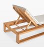 Polson Teak Outdoor Chaise