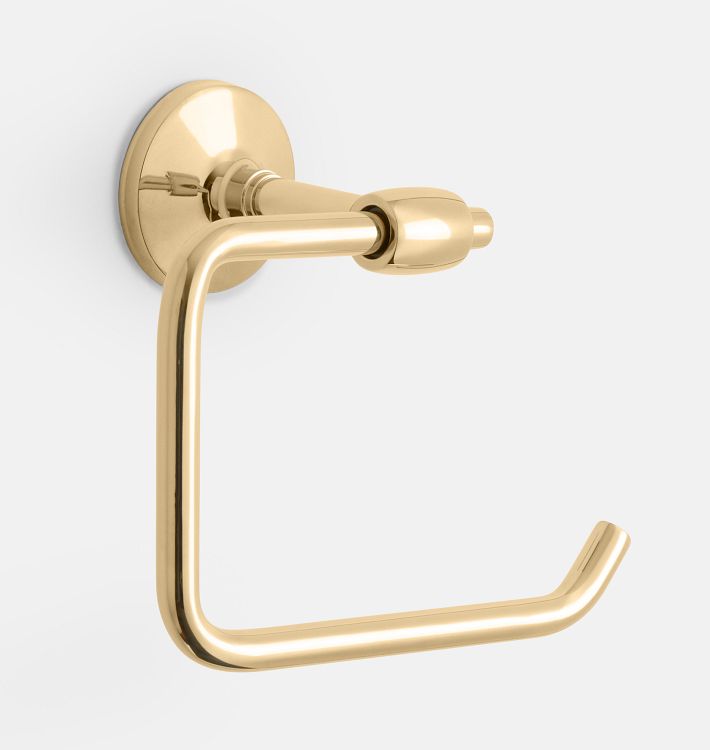 Eastmoreland Toilet Paper Holder, Unlacquered Brass
