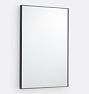 OPEN BOX: Thin Metal Frame Mirror, 20" x 30" - Oil-Rubbed Bronze