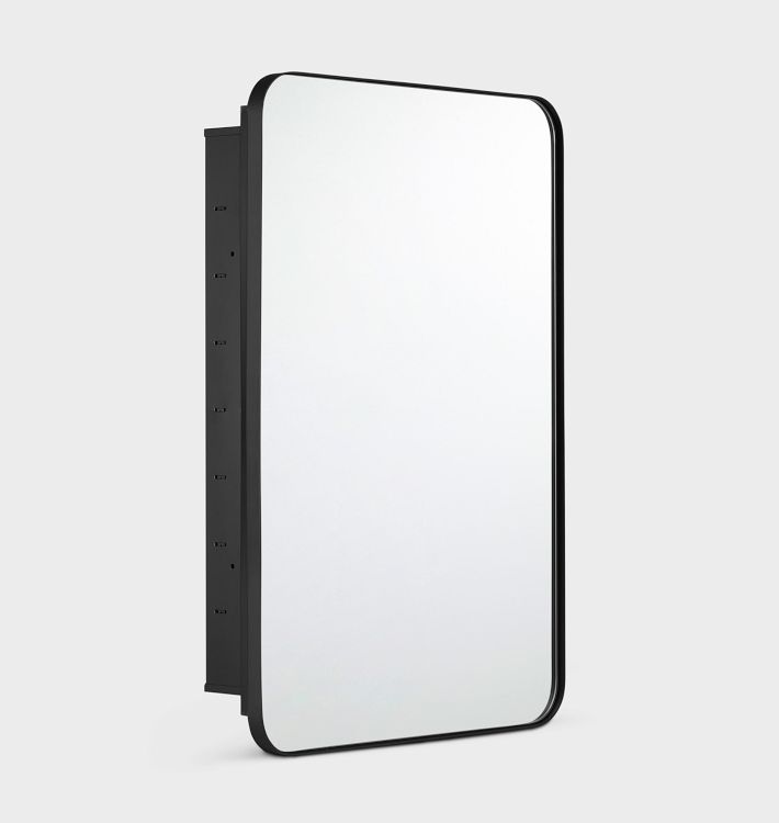 OPEN BOX: Oliver Inset Mount Medicine Cabinet, Oil-Rubbed Bronze