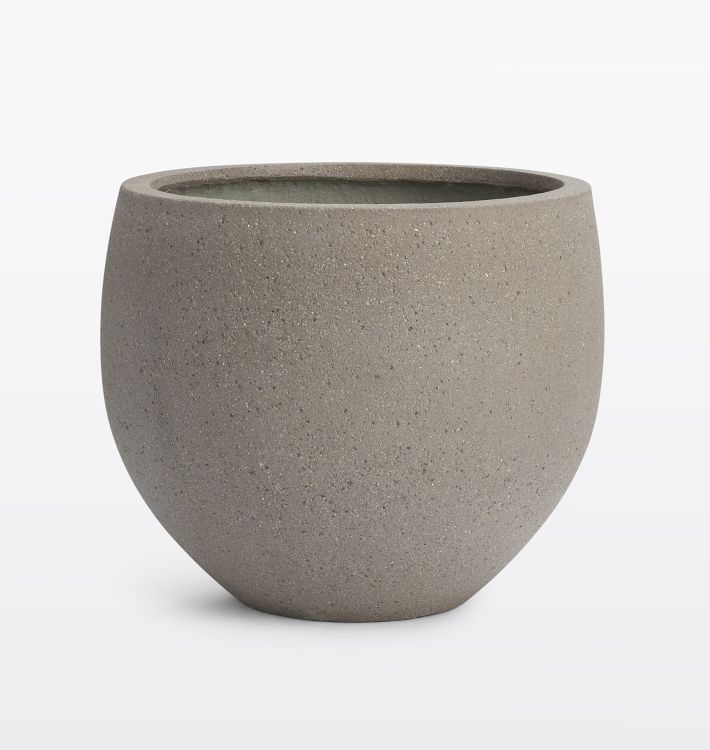 OPEN BOX: Jade Ficonstone Planter, 21" x 17-3/4" - Sandy Brown