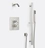 Yaquina Thermostatic Shower Set with Handshower - Brushed Nickel