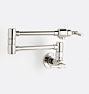 Blair Lever Handle Wall Mount Pot Filler - Polished Nickel