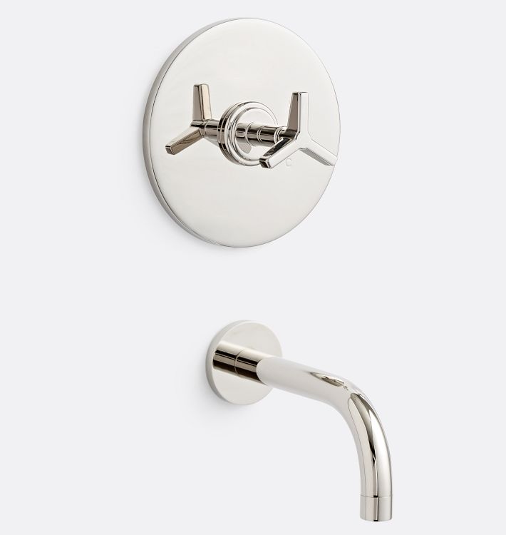 Blair Pressure Balanced Tub Filler - Polished Nickel