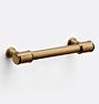 Ladd Drawer Pull, 4" - Heritage Brass