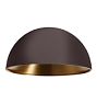Deep Dome Shade, 12" Width, Matte Mulberry