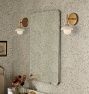 Oliver Dual Mount Frameless Medicine Cabinet