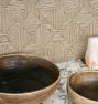 Hoffmann Faux Sisal Textured Peel &amp; Stick Tempaper Wallpaper