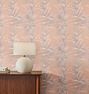 Pastel Palm Peel & Stick Tempaper Wallpaper, Swatch - Beverly Pink
