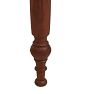 Vintage Sheraton Style Side Table in Cherry with Cosmetic Crack