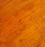 Vintage Tiger Maple 2-Drawer Stand with Ringed Legs