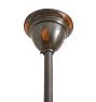 Incredible Vintage Victorian 4-Arm Chandelier Aged Copper Plated Brass