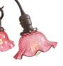 Incredible Vintage Victorian 4-Arm Chandelier Aged Copper Plated Brass