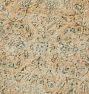 Vintage Allover Handknotted Gold Wool Rug - 9'11&quot; x 7'1&quot;
