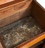 Vintage Lift Top Storage Cabinet with Door and Front Access