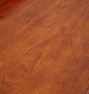 Vintage Scottish Walnut Hall Entry Table with Turned Legs and Wide Gallery