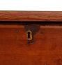 Vintage Wooden Sugar Chest with Lift Top Storage and 2 Bottom Drawers