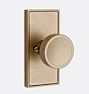Maverick Interior Door Set, Knob - Passage - Champagne Bronze