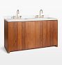 Valley 60" Walnut Double Vanity