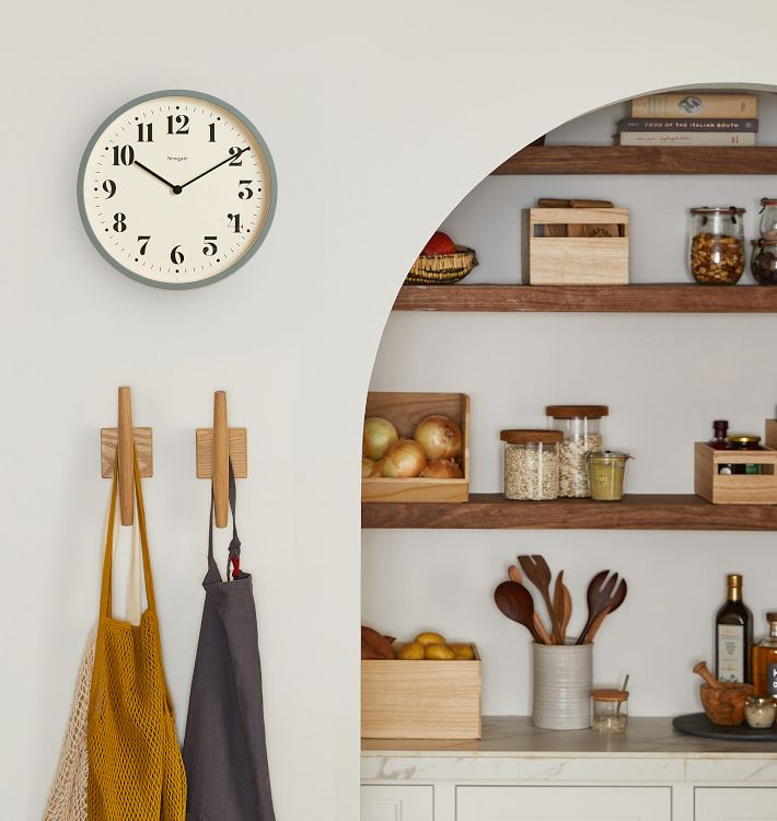 NEWGATE 時計 Number Four Wall Clock グレー NEWGATE | Number Four Wall Clock − Stone Grey — ANTRY USE