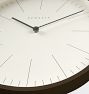 Mr. Clarke Wall Clock - Dark Plywood