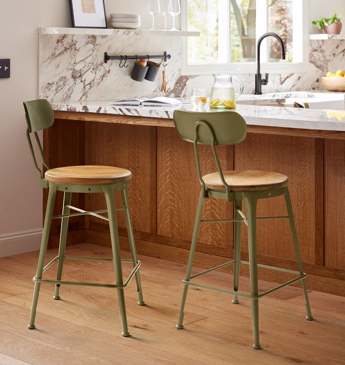 Cobb Counter Bar Stool with Back Rejuvenation