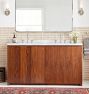 Valley 60" Walnut Double Vanity