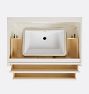 Geneva 36" Wall Mount White Single Vanity