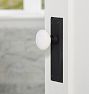 Putman White Porcelain Knob Tube Latch Interior Door Set