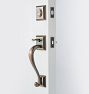 Coleman Octagonal Lever Exterior Door Hardware Tube Latch Set