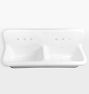 Juniper 48" Fireclay Double Utility Sink
