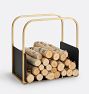 Colby Modern Fireplace Log Holder
