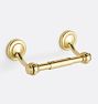 Ellis Toilet Paper Holder, Aged Brass