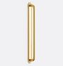 Grace Appliance Pull - 12" - Aged Brass