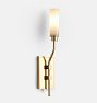 Winfield Sconce, Aged Brass