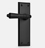 Putman Traditional Lever Tube Latch Interior Door Set, Oil-Rubbed Bronze Plain
