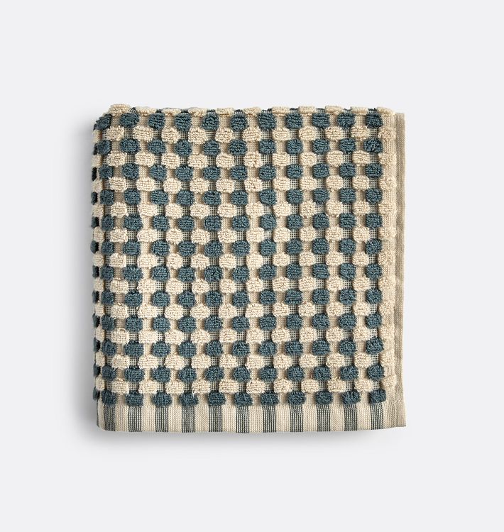 Dotted Terry Hydrocotton Organic Hand Towel