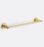 Rigdon 18" Towel Bar, Aged Brass