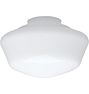 10" Classic Schoolhouse Shade - Opal