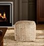 Interlaced Woven Pouf