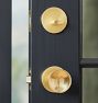 Richmond Round Interior Door Hardware Tube Latch Set With Knob