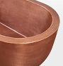 Cuitzeo Antique Copper Soaking Tub