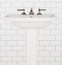 Modern 25&quot; Pedestal Sink