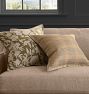 Woven Plaid Silk Pillow Cover
