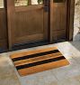 Horizontal Stripe Coir Doormat