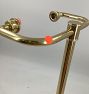 Open Box: Ladd Standing Toilet Paper Holder - Aged Brass