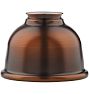 5" Metal Dome Shade, Burnished Antique